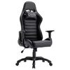 vidaXL Fauteuil de jeux vid&eacute;o Blanc Similicuir