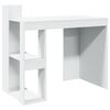 vidaXL Bureau blanc 103,5x56,5x94 cm bois d'ing&eacute;nierie