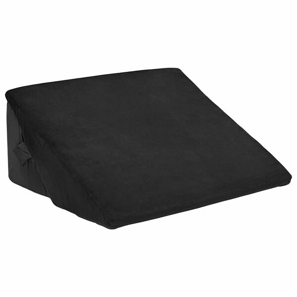 vidaXL Coussin en coin Autre Noir