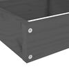 vidaXL Jardini&egrave;re 4 niveaux 106x104,5x36 cm gris bois de pin massif