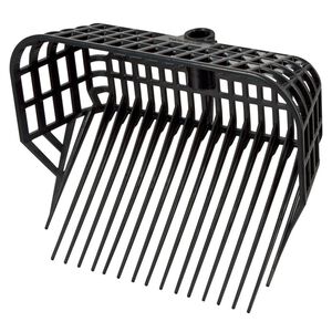 Kerbl T&ecirc;te de fourche &agrave; liti&egrave;re Maxi Noir