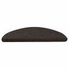 vidaXL Tapis d'escalier auto-adh&eacute;sifs 10 pcs noir 65x22,5x3,5 cm