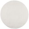 vidaXL Tapis IZA poils courts style scandinave cr&egrave;me &Oslash; 200 cm