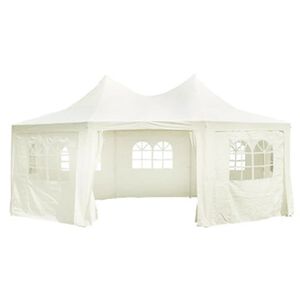 vidaXL | Couverture de tente de jardin | Cr&egrave;me 6 x 4.5 x 3 m tissu