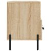 vidaXL Meuble TV ch&ecirc;ne sonoma 102x36x50 cm bois d'ing&eacute;nierie
