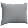 vidaXL Coussins de canap&eacute; 2 pcs Gris clair 70 x 50 cm tissu