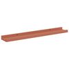 vidaXL &Eacute;tag&egrave;re Murale 2 pcs Rouge 60 x 9 x 3 cm Bois d'ing&eacute;nierie