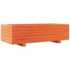 vidaXL Jardini&egrave;re cire marron 90x40x26,5 cm bois de pin massif