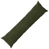 vidaXL Coussin de jet&eacute; HEERLEN Vert 40 x 145 cm Fleece en microfibre