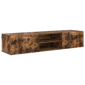 vidaXL Cabinet en Bois Ch&ecirc;ne fum&eacute; 150 x 39 x 30 cm Bois d'ing&eacute;nierie