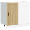 vidaXL Meuble bas de cuisine Lucca ch&ecirc;ne sonoma bois d'ing&eacute;nierie