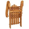 vidaXL Ensemble de salon de jardin Adirondack 3 pcs bois acacia solide