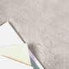 vidaXL Tapis en Fourrure Synth&eacute;tique de Lapin Olite Beige &Oslash; 200 cm
