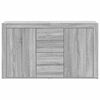 vidaXL Buffet Gris Sonoma 120 x 36 x 69 cm Bois d'ing&eacute;nierie