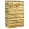 vidaXL Strandkorb avec tiroir 112x60x168 cm Bois de pin solide