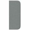 vidaXL Oreille de t&ecirc;te de lit Gris 40,5 x 40,5 x 4 cm tissu
