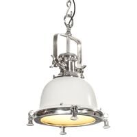 vidaXL Lampe suspendue 35x35x152 cm aluminium