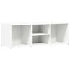 vidaXL Banc &agrave; chaussures Blanc 102x35x35 cm Agglom&eacute;r&eacute;