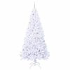 vidaXL Sapin de No&euml;l artificiel avec 300 LED Blanc 240 cm PVC et Acier