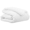 vidaXL Duvet 2-en-1 220 x 200 x 10 cm Hiver Polyester Blanc Respirant