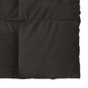 vidaXL Duvet d'&eacute;t&eacute; simple Matelass&eacute; Anthracite 155 x 200 cm Microfibre
