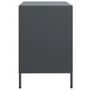 vidaXL Buffet anthracite 68x39x58,5 cm acier lamin&eacute; &agrave; froid