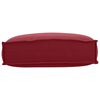 vidaXL Coussin Bordeaux 50 x 40 x 12 cm Tissu Oxford