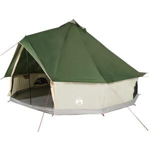 vidaXL Tente familiale tipi 8 personnes vert imperm&eacute;able
