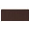 vidaXL Abri de jardin 257x392x181 cm M&eacute;tal Marron