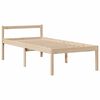 vidaXL Lit biblioth&egrave;que sans matelas 90x190 cm bois de pin massif