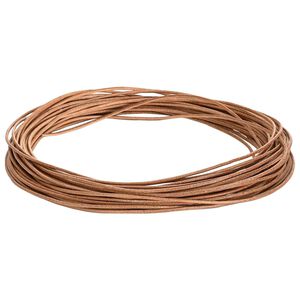 vidaXL Corde en Cuir Marron &Oslash;1 mm x 5 m Cuir