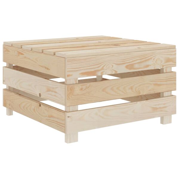 vidaXL Table palette de jardin Bois