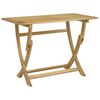 vidaXL Ensemble à manger de jardin 5 pcs Bois d'acacia solide