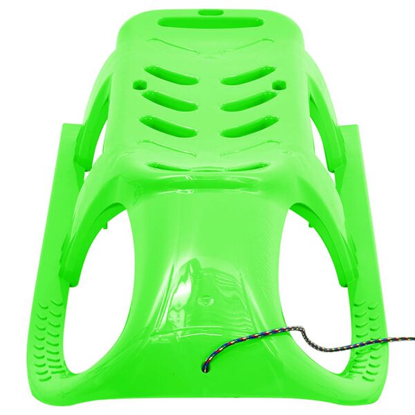 vidaXL Traîneau pour enfants Vert 102,5x40x23 cm Polypropylène