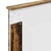 vidaXL Cadre de lit Ch&ecirc;ne fum&eacute; 70 x 190 cm Bois d'ing&eacute;nierie