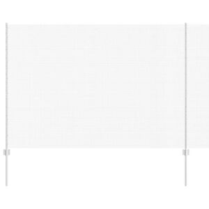 vidaXL Cl&ocirc;ture en fil soud&eacute; avec poteau 25 x 1,6 m (l x h)