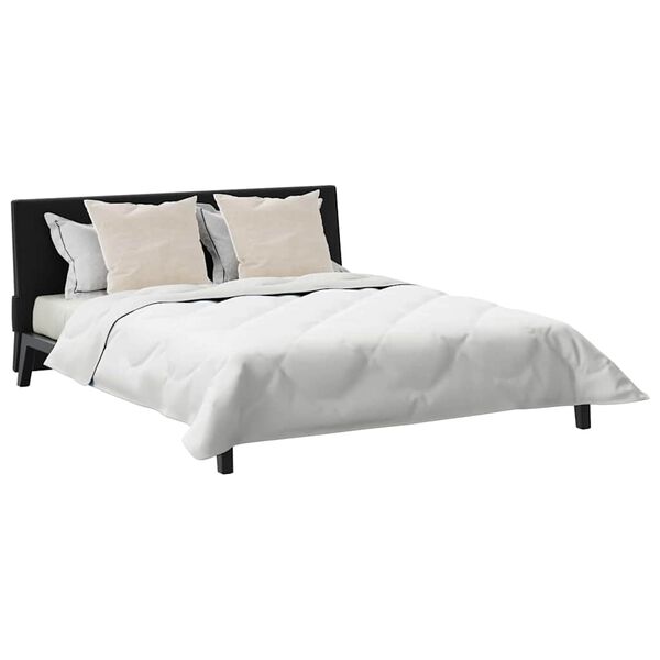 vidaXL Duvet d'hiver avec oreiller 3 pcs Blanc Microfibre