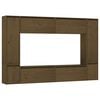 vidaXL Meubles TV 8 pcs Marron miel Bois massif de pin