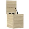 vidaXL Boîte de rangement chêne sonoma 30x35x35 cm bois d'ingénierie