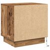 vidaXL Cabinet de chevet 2 pcs Bois ancien 44 x 34,5 x 45 cm