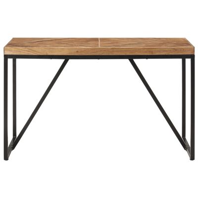 vidaXL Table à manger 120x60x76 cm Bois massif d'acacia et de manguier