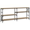 vidaXL Table console m&eacute;tal PB