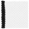 vidaXL Cl&ocirc;ture en treillis m&eacute;tallique 10 x 1,5 m Acier Gris