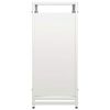 vidaXL Portant de bois chauffage blanc 44x28x65 cm