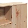 vidaXL Lit biblioth&egrave;que sans matelas 160x200 cm bois massif de pin
