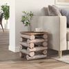 vidaXL Tabouret Naturel 30 x 30 x 38 cm Bois de teck massif