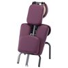 vidaXL Fauteuil de massage Similicuir Bordeaux rouge 122x81x48 cm