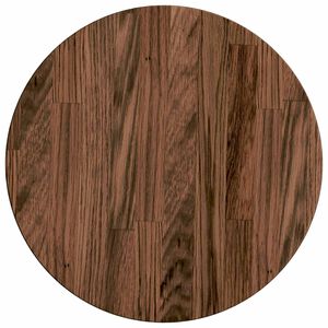 vidaXL Plateau de table Marron fonc&eacute; &Oslash; 40 x 2,5 cm