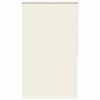 vidaXL Store enrouleur occultant 104,4 x 175 cm, largeur du tissu 100 cm, blanc cass&eacute;