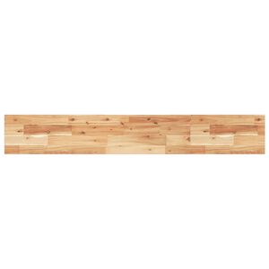 vidaXL &Eacute;tag&egrave;re flottante 120x20x2 cm acacia massif finition &agrave; l'huile